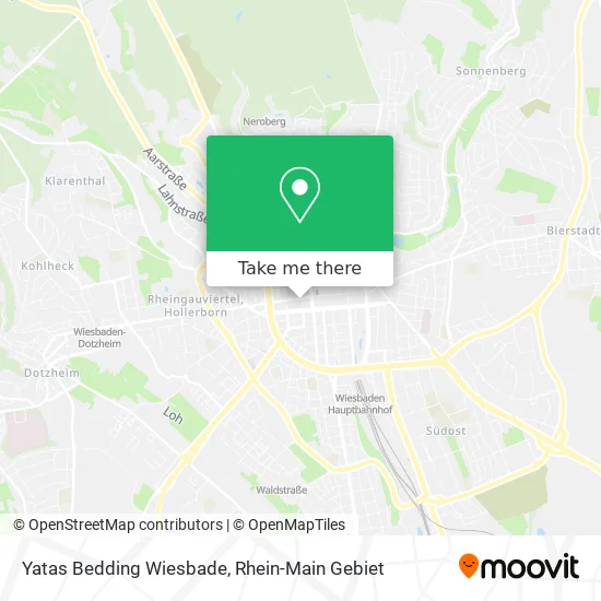 Карта Yatas Bedding Wiesbade