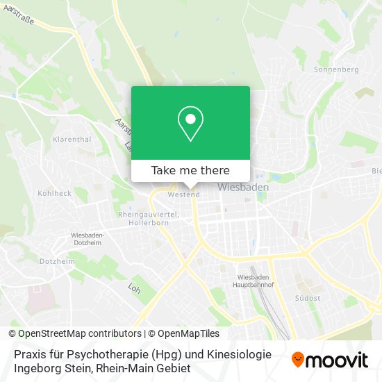 Praxis für Psychotherapie (Hpg) und Kinesiologie Ingeborg Stein map