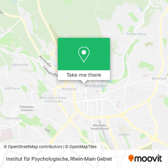 Institut für Psychologische map