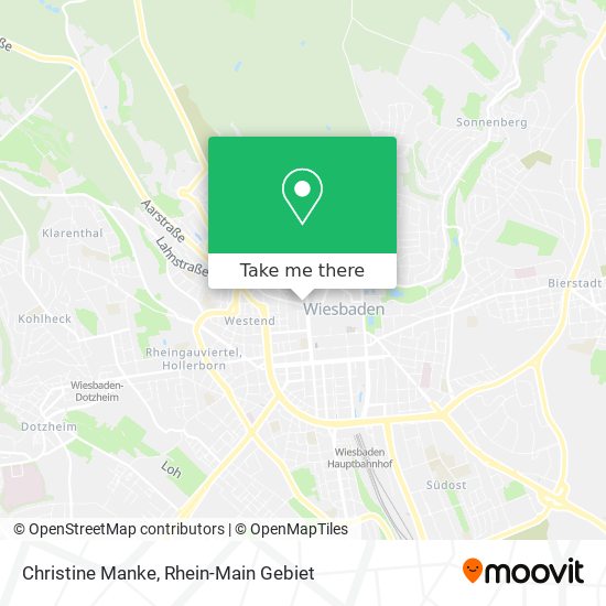 Christine Manke map