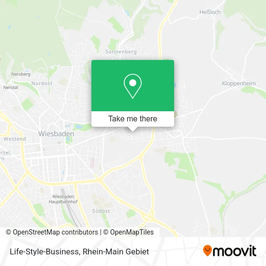 Карта Life-Style-Business