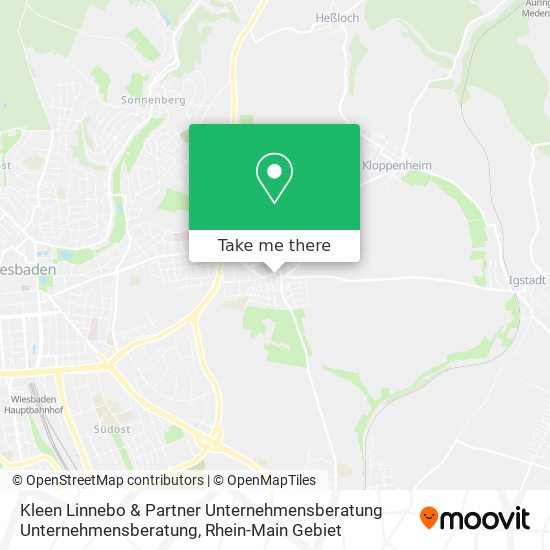 Kleen Linnebo & Partner Unternehmensberatung Unternehmensberatung map