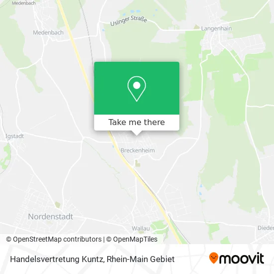 Карта Handelsvertretung Kuntz