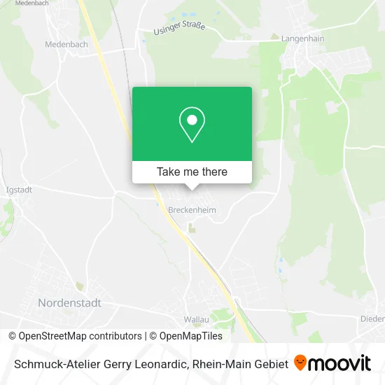 Карта Schmuck-Atelier Gerry Leonardic