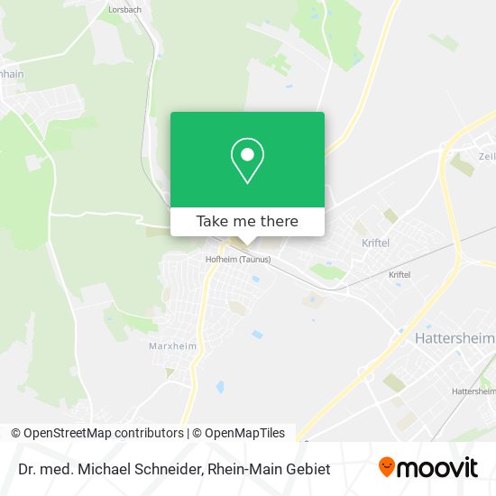 Dr. med. Michael Schneider map