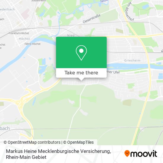 Markus Heine Mecklenburgische Versicherung map