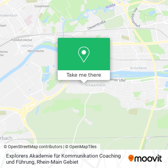 Карта Explorers Akademie für Kommunikation Coaching und Führung