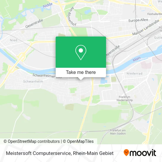 Карта Meistersoft Computerservice