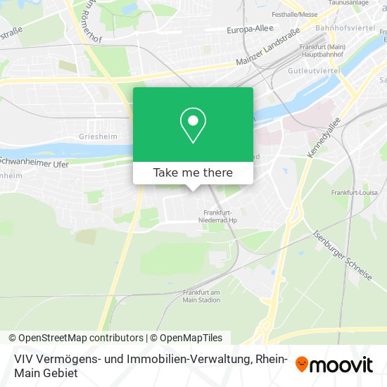 VIV Vermögens- und Immobilien-Verwaltung map