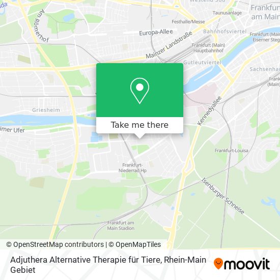 Adjuthera Alternative Therapie für Tiere map