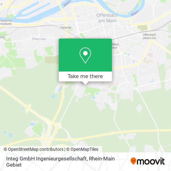 Integ GmbH Ingenieurgesellschaft map