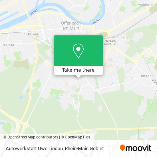 Карта Autowerkstatt Uwe Lindau