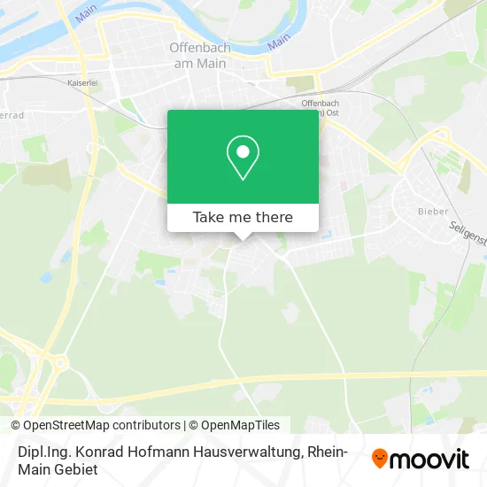 Карта Dipl.Ing. Konrad Hofmann Hausverwaltung