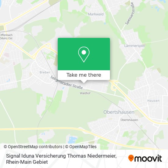 Signal Iduna Versicherung Thomas Niedermeier map