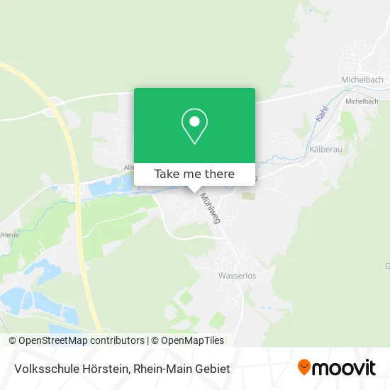 Карта Volksschule Hörstein