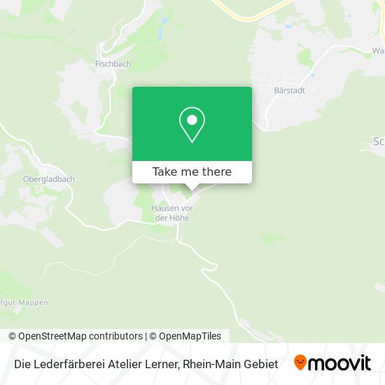 Die Lederfärberei Atelier Lerner map