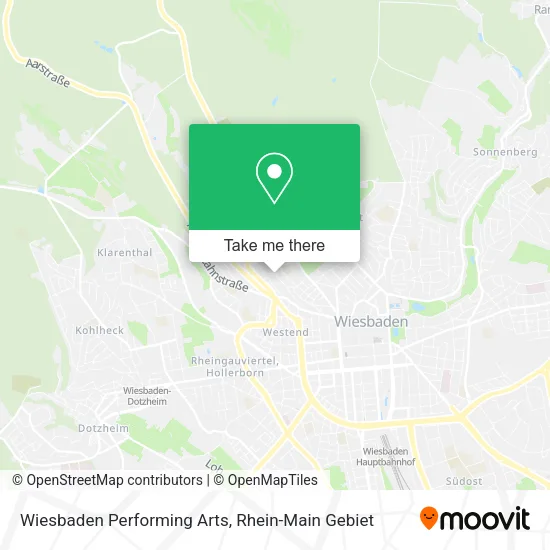 Карта Wiesbaden Performing Arts