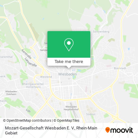 Mozart-Gesellschaft Wiesbaden E. V. map