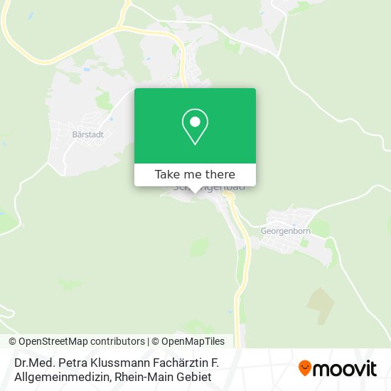 Dr.Med. Petra Klussmann Fachärztin F. Allgemeinmedizin map