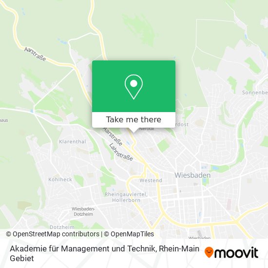 Akademie für Management und Technik map