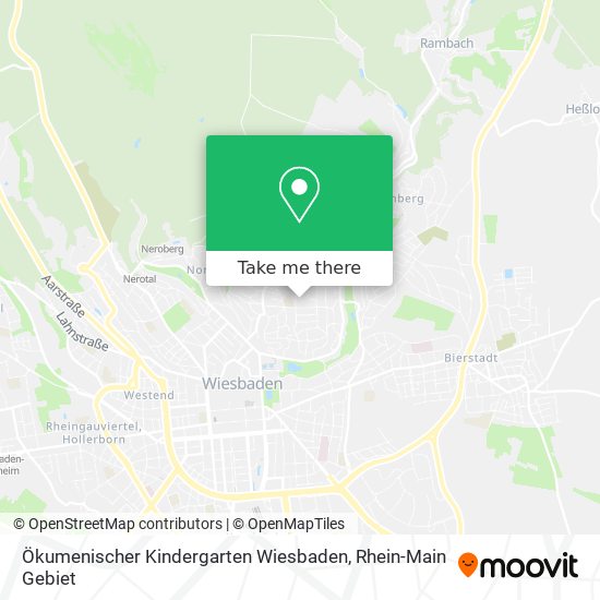 Ökumenischer Kindergarten Wiesbaden map