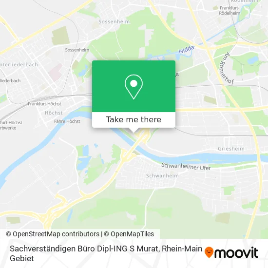 Карта Sachverständigen Büro Dipl-ING S Murat