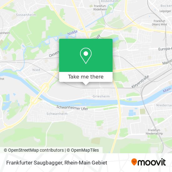 Карта Frankfurter Saugbagger