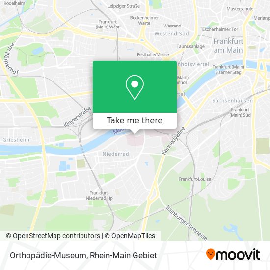 Orthopädie-Museum map