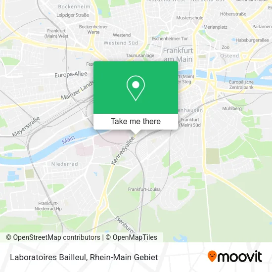 Карта Laboratoires Bailleul