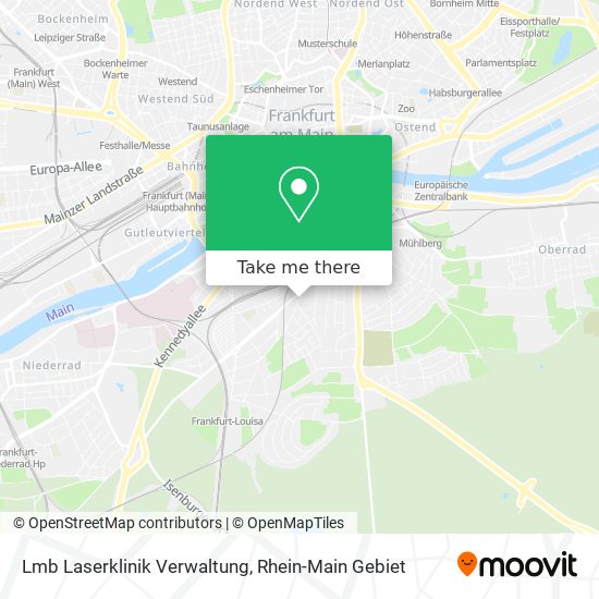 Lmb Laserklinik Verwaltung map