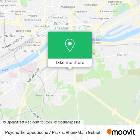 Psychotherapeutische / Praxis map