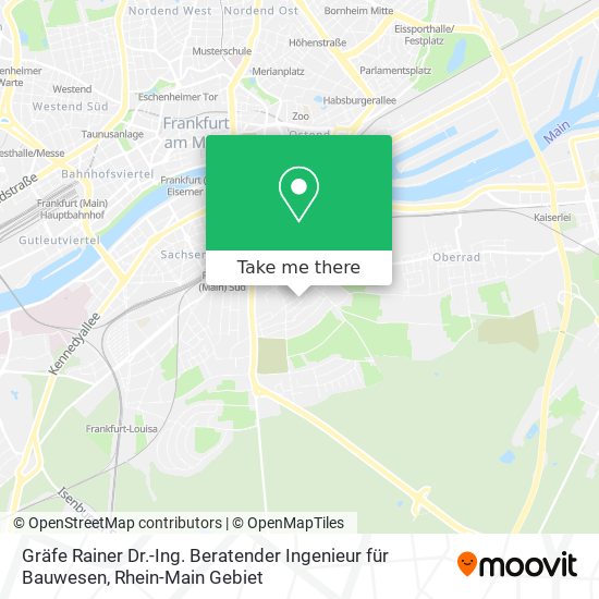 Gräfe Rainer Dr.-Ing. Beratender Ingenieur für Bauwesen map