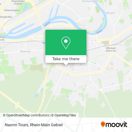 Naomi-Tours map