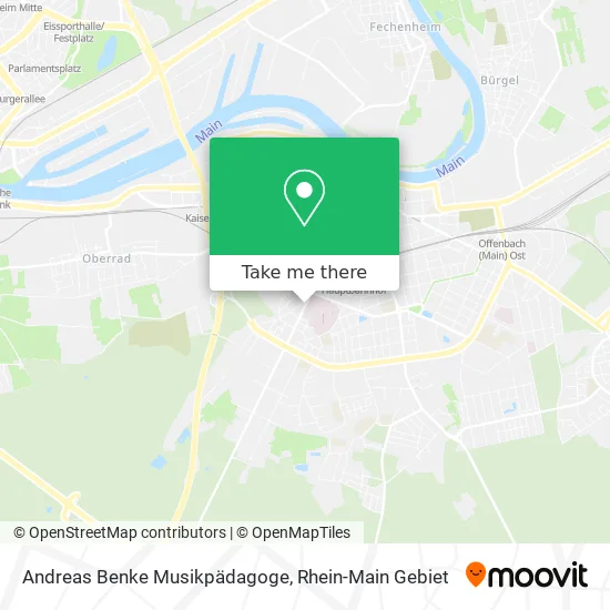 Карта Andreas Benke Musikpädagoge