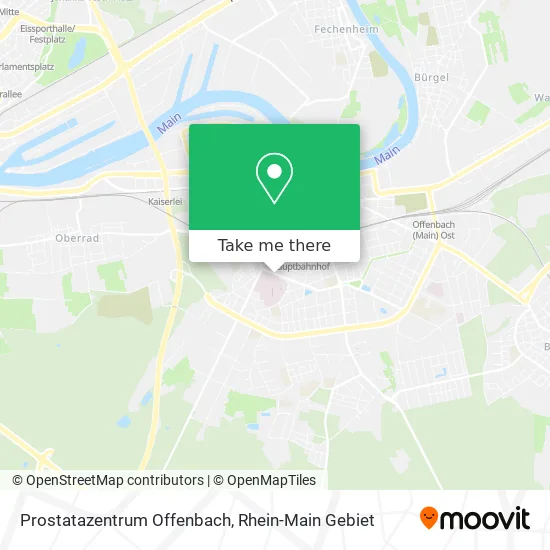 Карта Prostatazentrum Offenbach