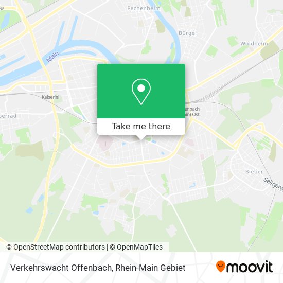 Verkehrswacht Offenbach map