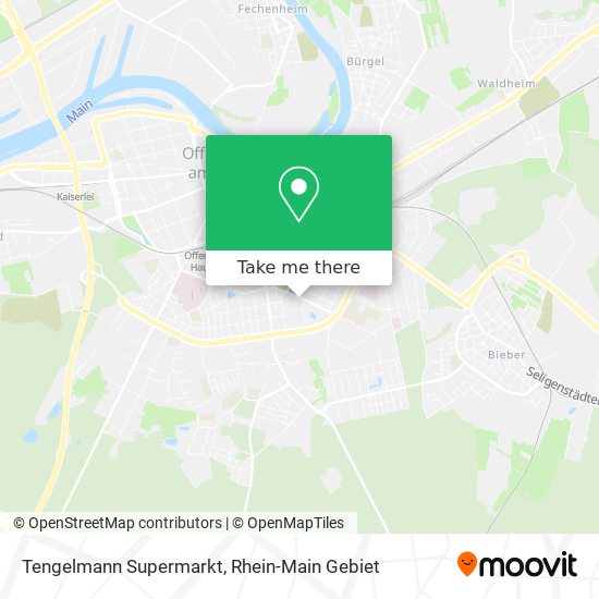 Tengelmann Supermarkt map