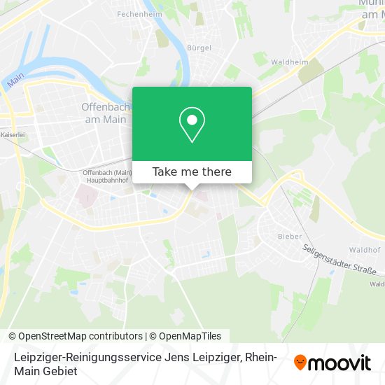 Leipziger-Reinigungsservice Jens Leipziger map