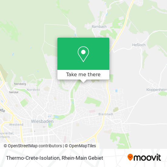 Thermo-Crete-Isolation map