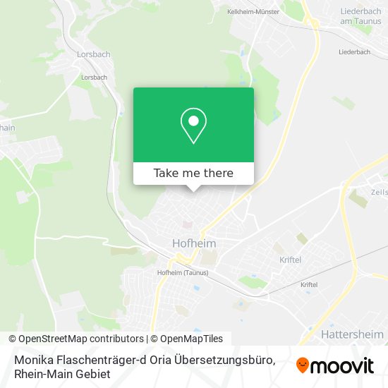 Monika Flaschenträger-d Oria Übersetzungsbüro map