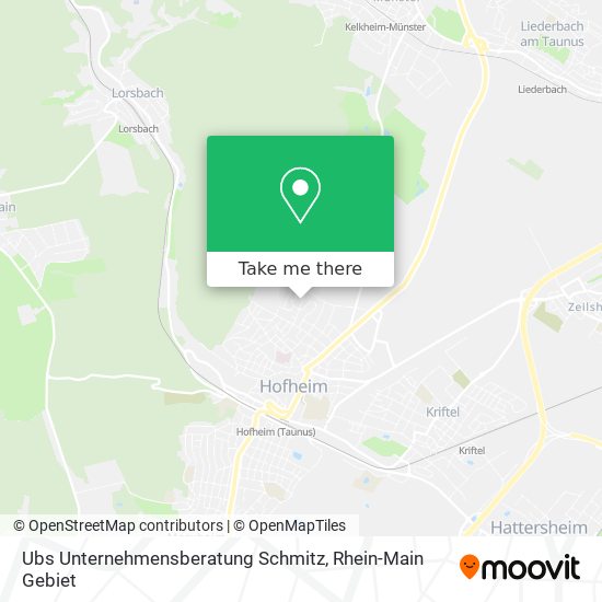 Карта Ubs Unternehmensberatung Schmitz