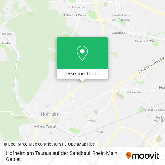 Карта Hofheim am Taunus auf der Sandkaul