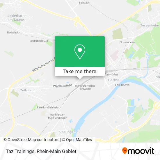 Карта Taz Trainings