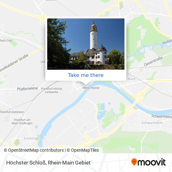 Höchster Schloß map