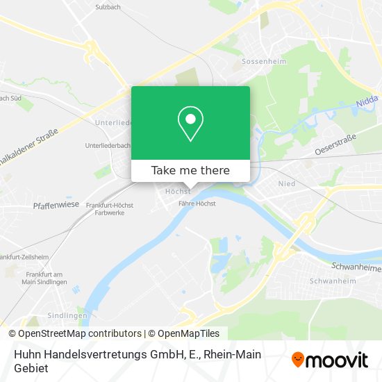 Huhn Handelsvertretungs GmbH, E. map