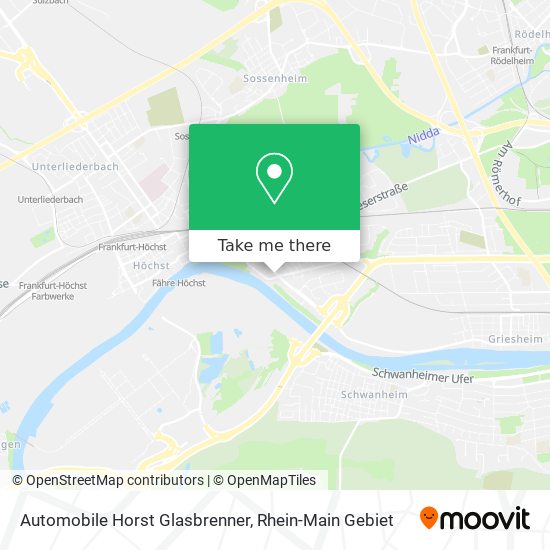 Automobile Horst Glasbrenner map