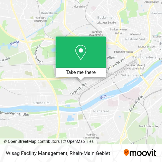 Карта Wisag Facility Management