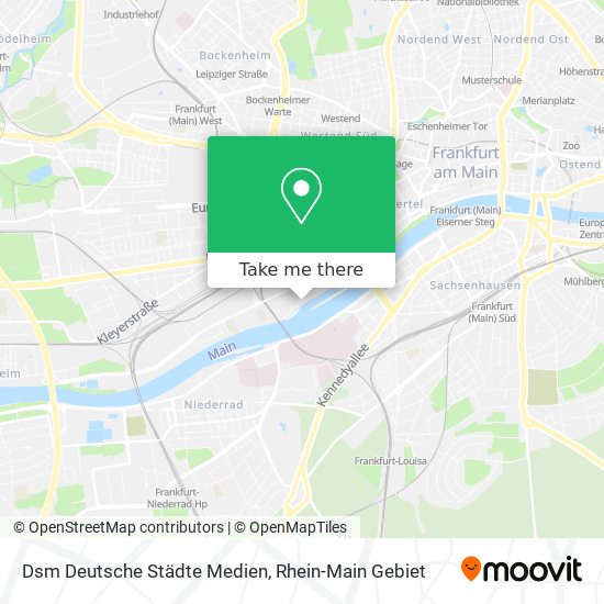 Карта Dsm Deutsche Städte Medien