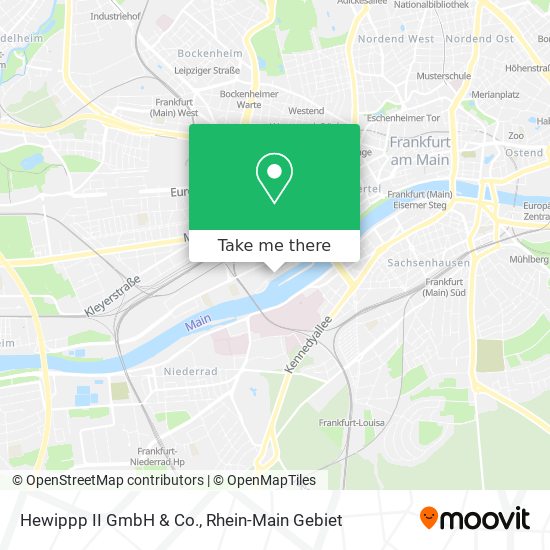 Hewippp II GmbH & Co. map