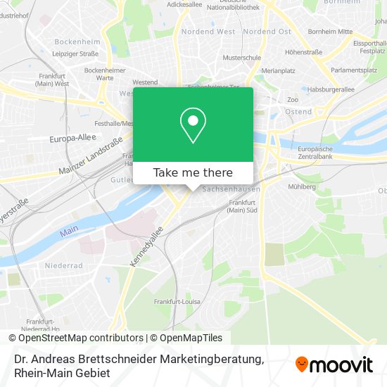 Dr. Andreas Brettschneider Marketingberatung map